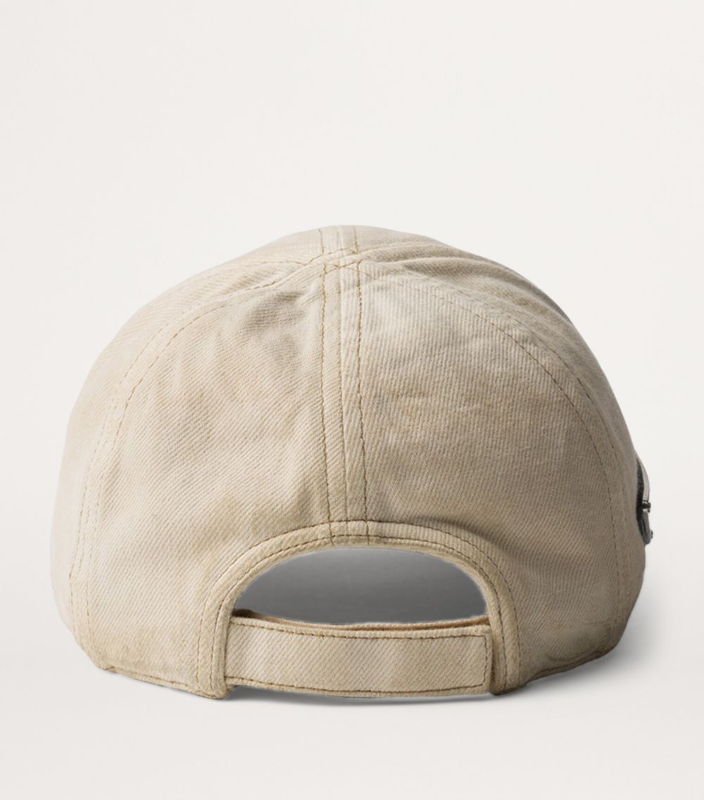 Prada Prada Denim Baseball Cap