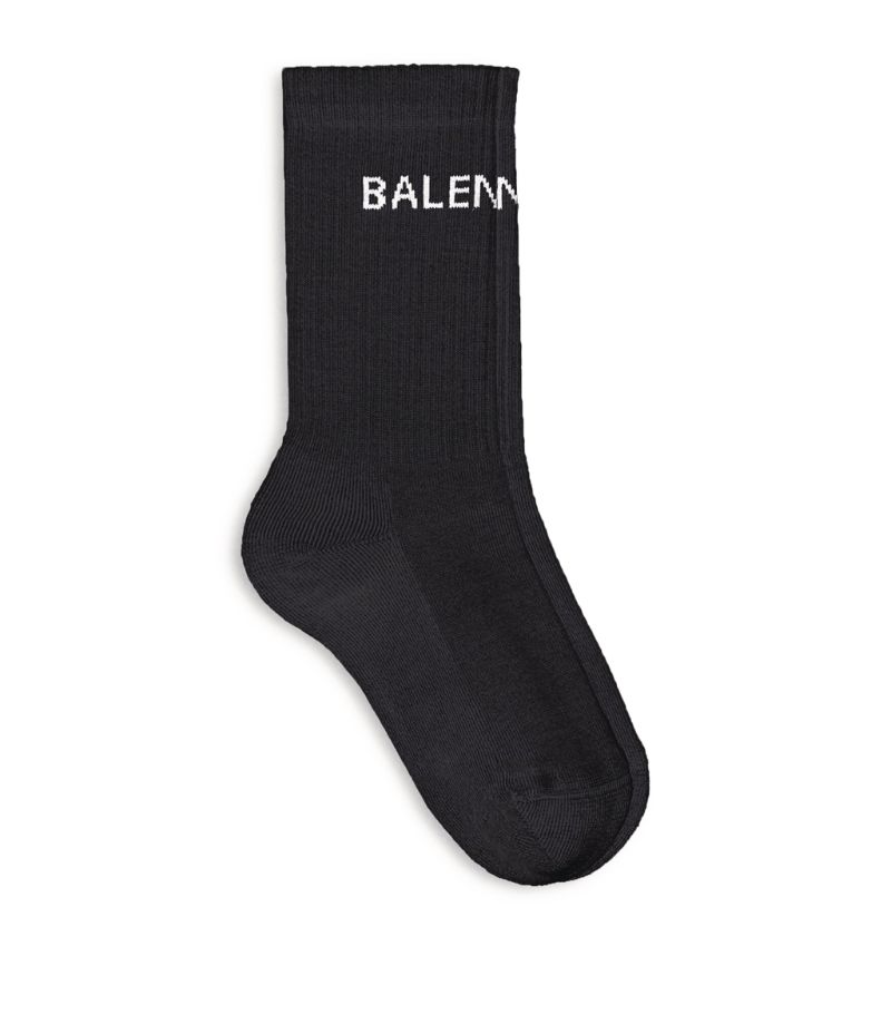 Balenciaga Balenciaga Logo Socks