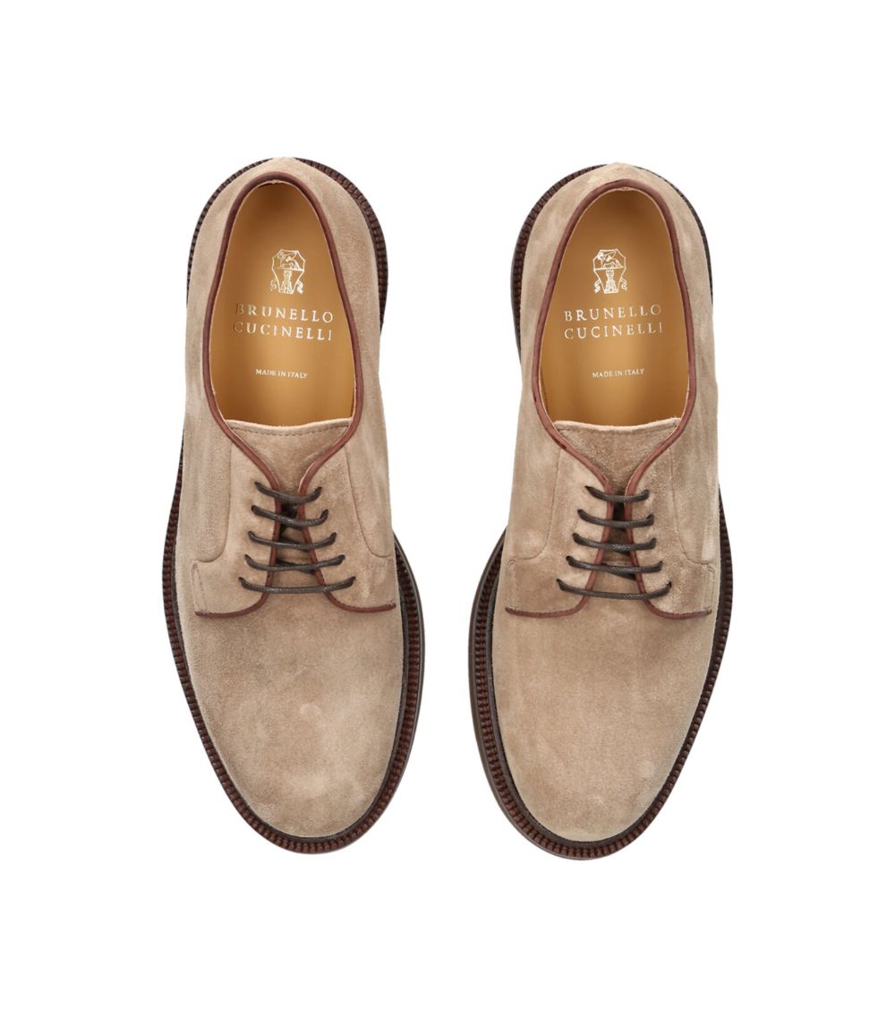 Brunello Cucinelli Brunello Cucinelli Suede Derby Shoes