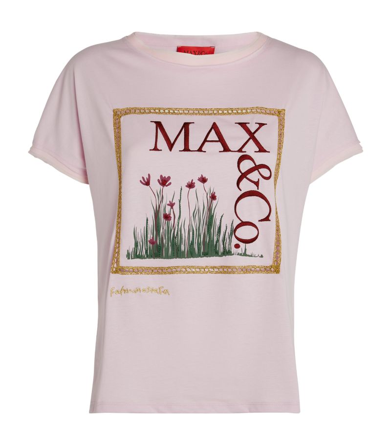 Max & Co. Max & Co. X Fatima Mostafa Embroidered T-Shirt