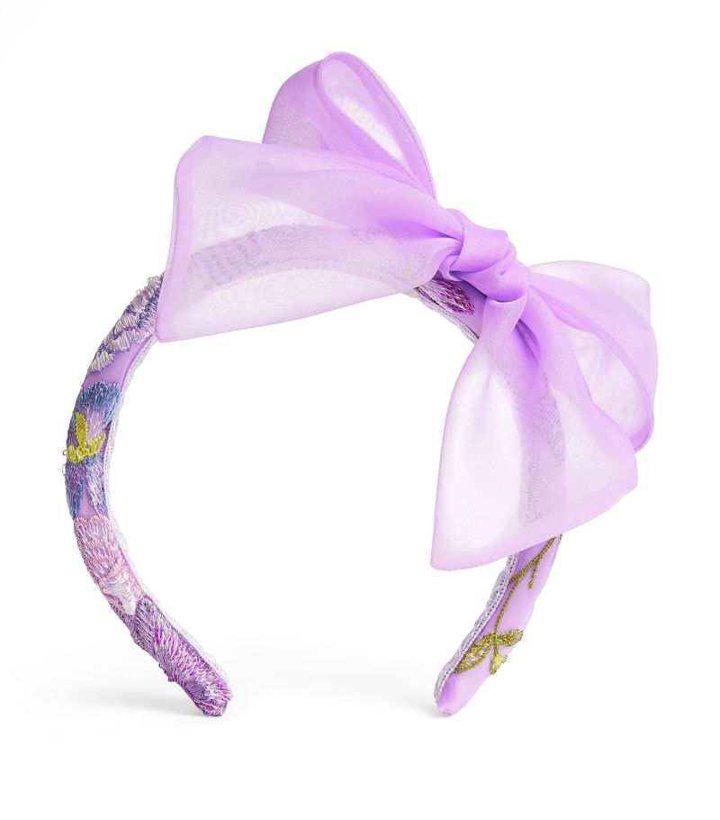 Marchesa Kids Couture MARCHESA KIDS COUTURE Floral Bow Headband