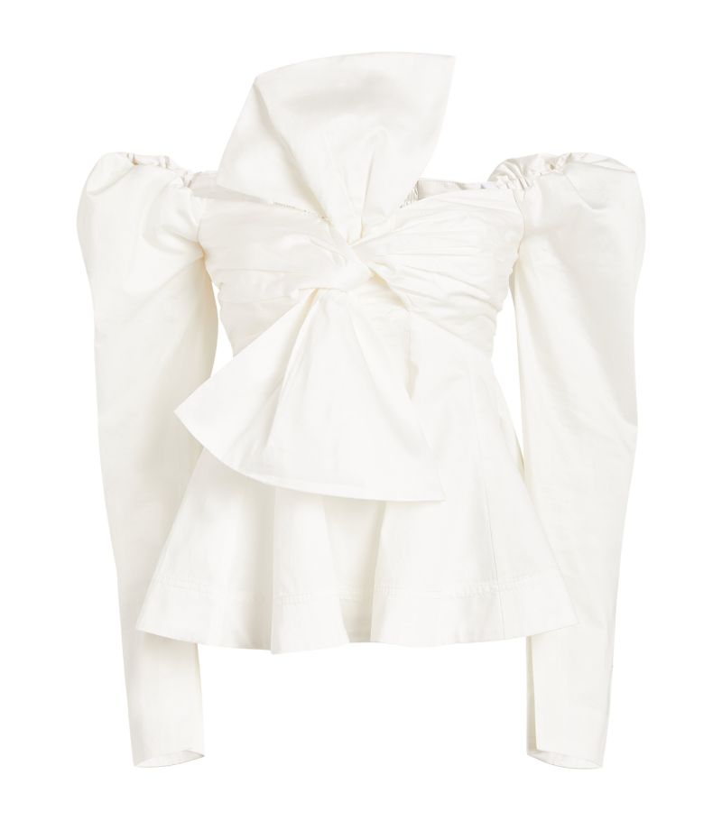 Aje Aje Off-The-Shoulder Valentina Blouse