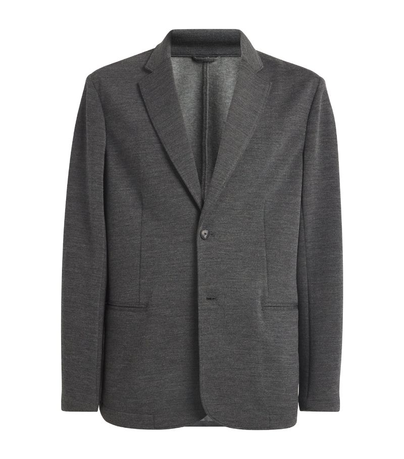 Emporio Armani Emporio Armani Virgin Wool-Blend Blazer