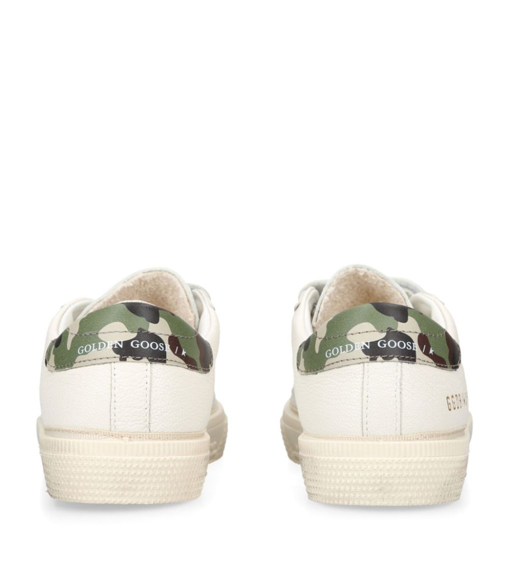 Golden Goose Golden Goose Leather May School Sneakers