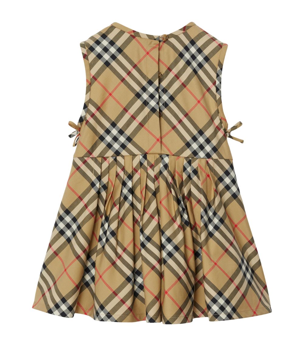 Burberry Burberry Kids Pleated Vintage Check Dress (6-24 Months)