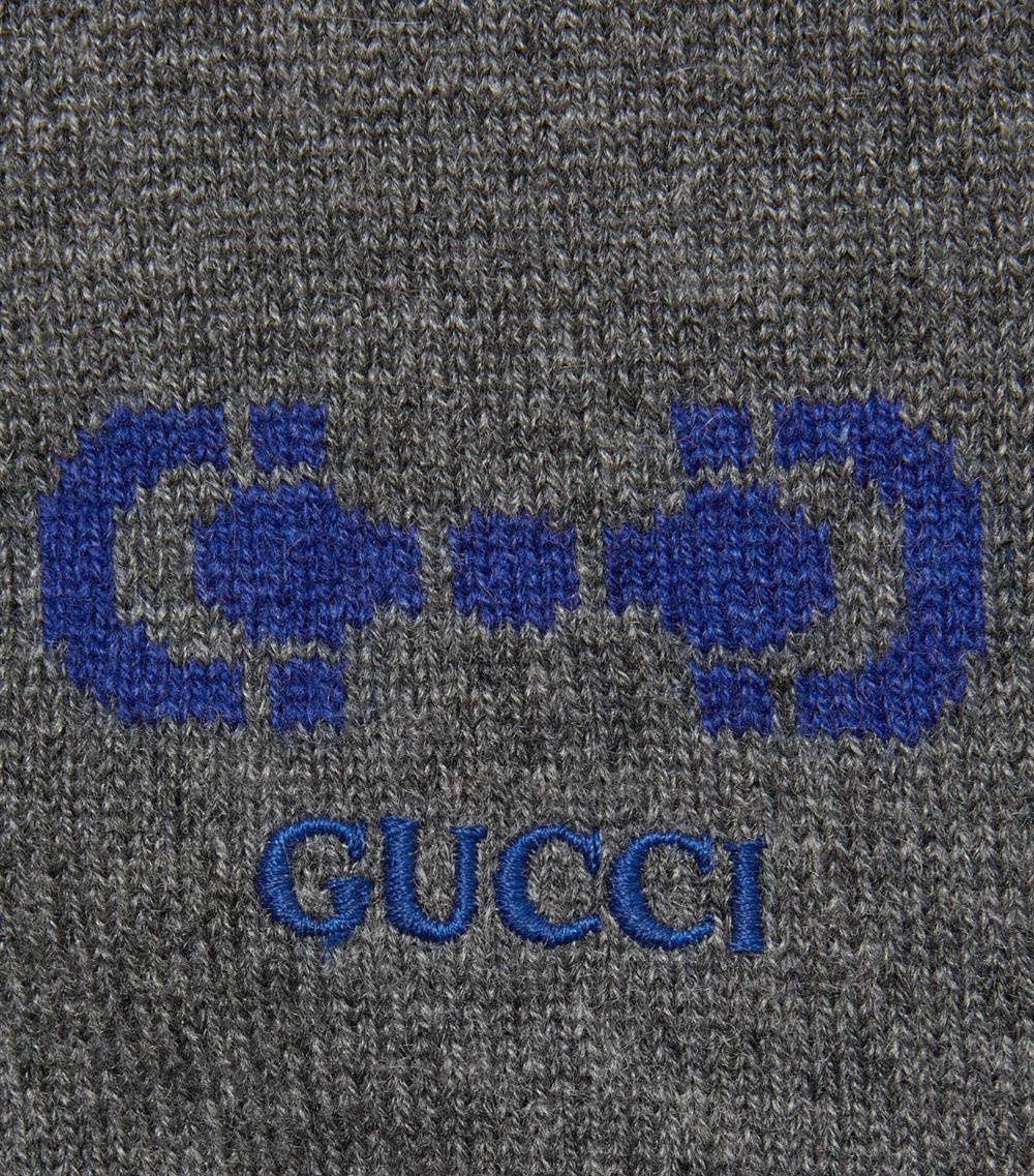 Gucci Gucci Cashmere-Blend Horsebit Sweater