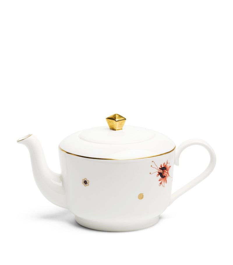Richard Brendon Richard Brendon X V & A Dragon Flower Medium Teapot
