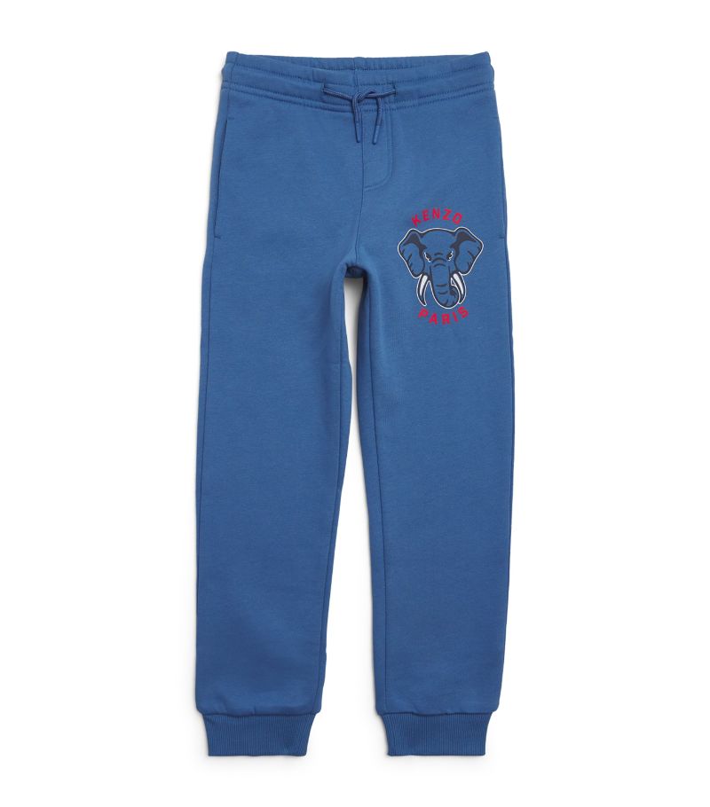 Kenzo Kids Kenzo Kids Cotton-Blend Logo Sweatpants (2-14 Years)