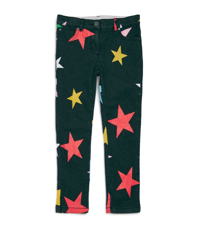 Stella McCartney Kids Stella Mccartney Kids Denim Star Dungarees (2-14 Years)