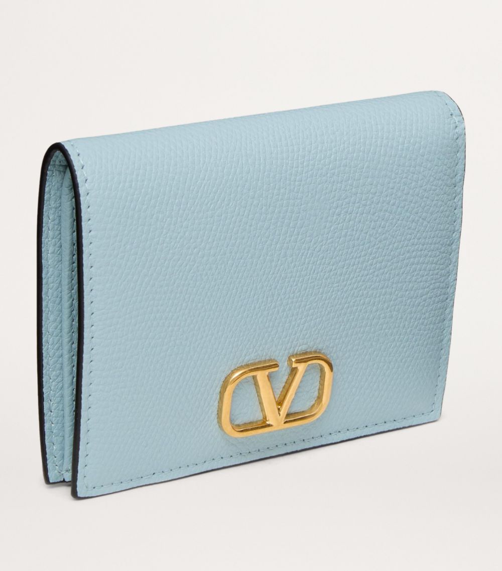 VALENTINO GARAVANI Valentino Garavani Leather Vlogo Bifold Wallet