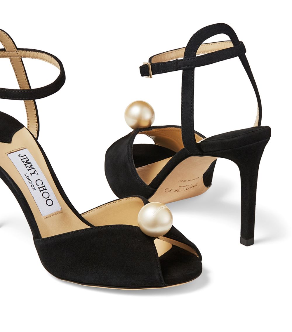 Jimmy Choo Jimmy Choo Sacora 85 Leather Sandals