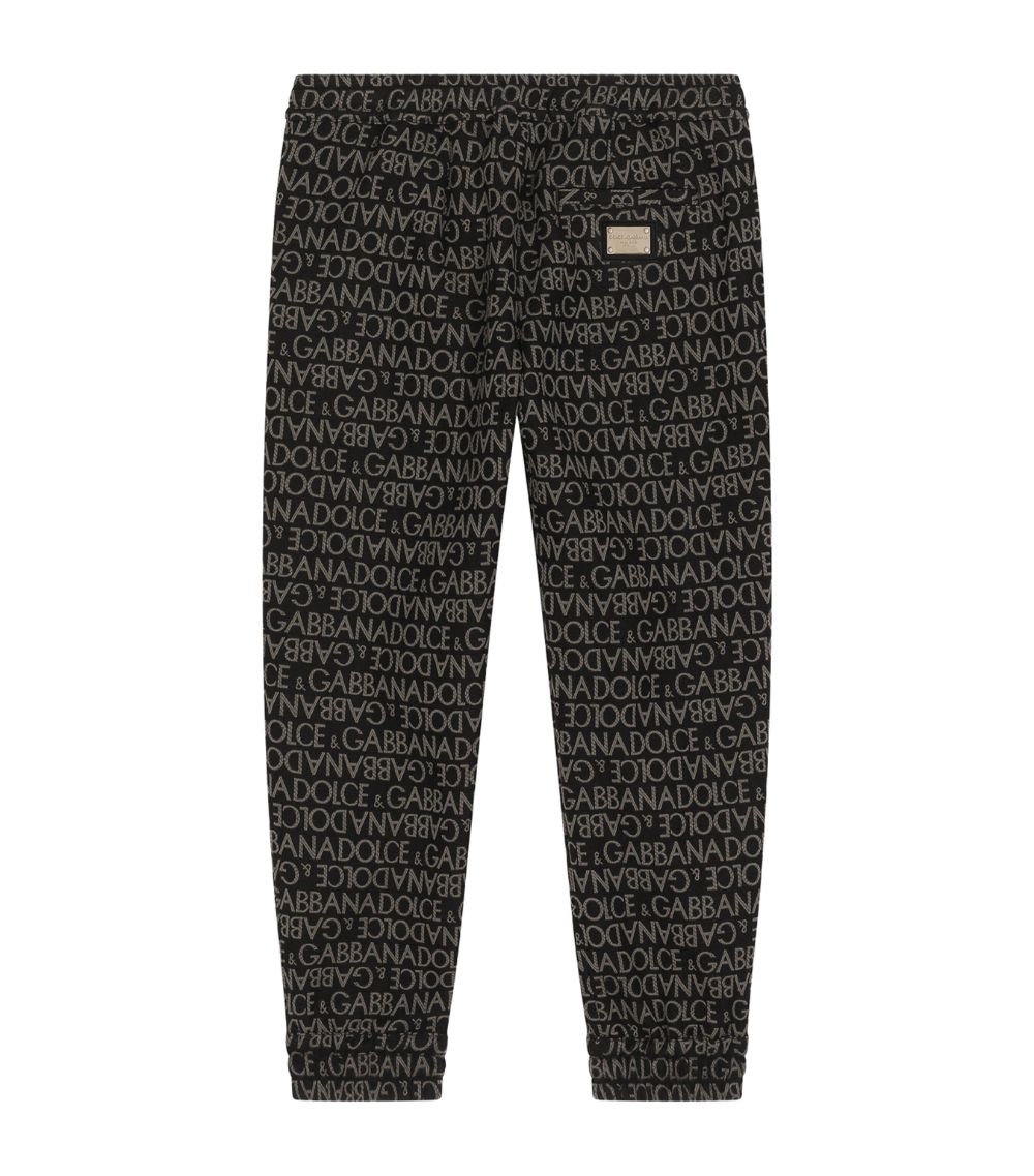 Dolce & Gabbana Dolce & Gabbana Kids Logo Print Sweatpants (2-6 Years)