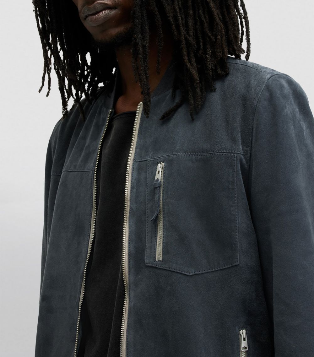 Allsaints Allsaints Suede Kairo Bomber Jacket