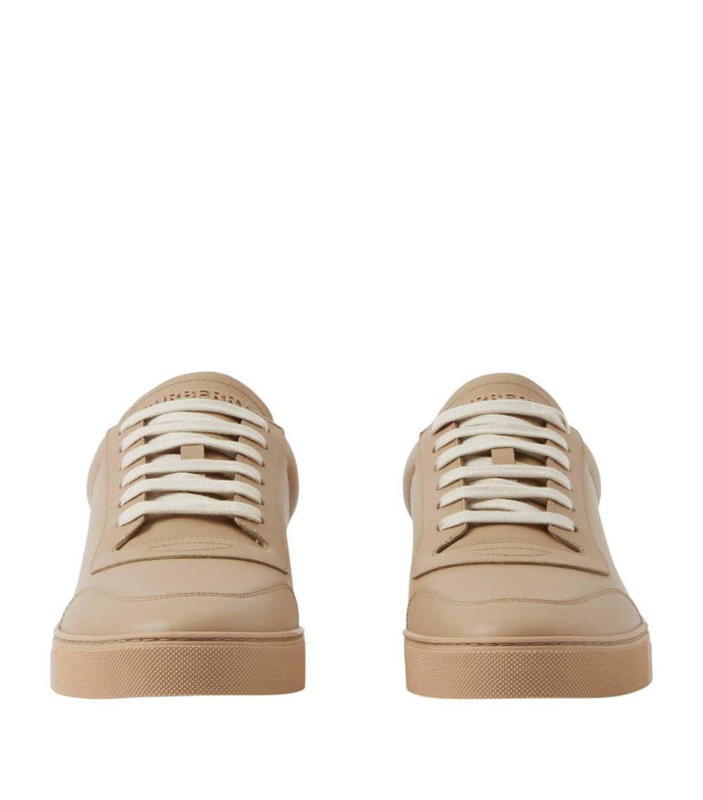 Burberry Burberry Leather Low-Top Sneakers