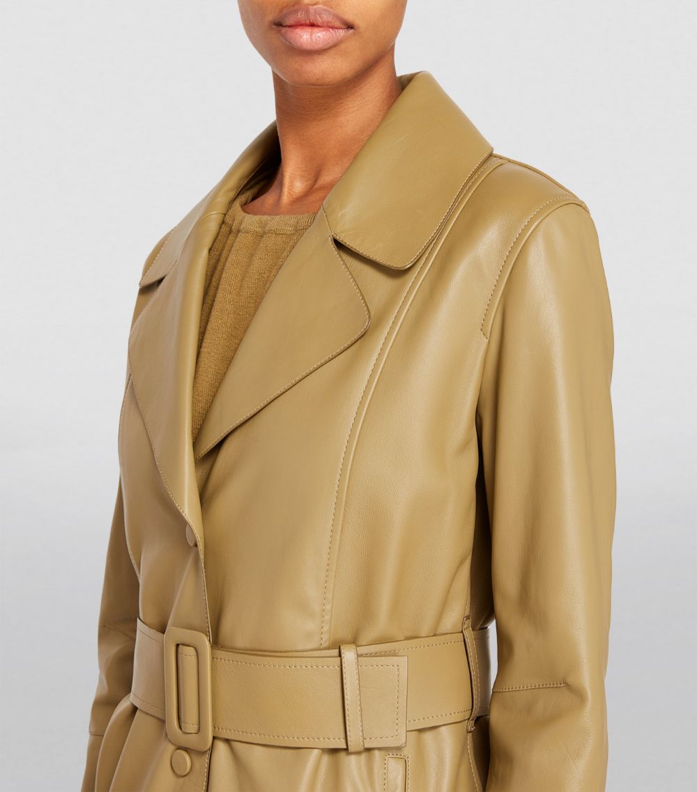 Yves Salomon Yves Salomon Leather Trench Coat