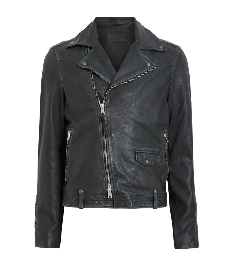 Allsaints Allsaints Leather Rosser Biker Jacket