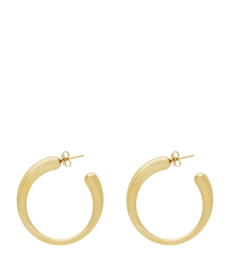 Saint Laurent Saint Laurent Organic Hoop Earrings