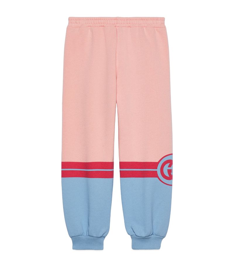 Gucci Gucci Kids Cotton Interlocking G Sweatpants (4-12 Years)