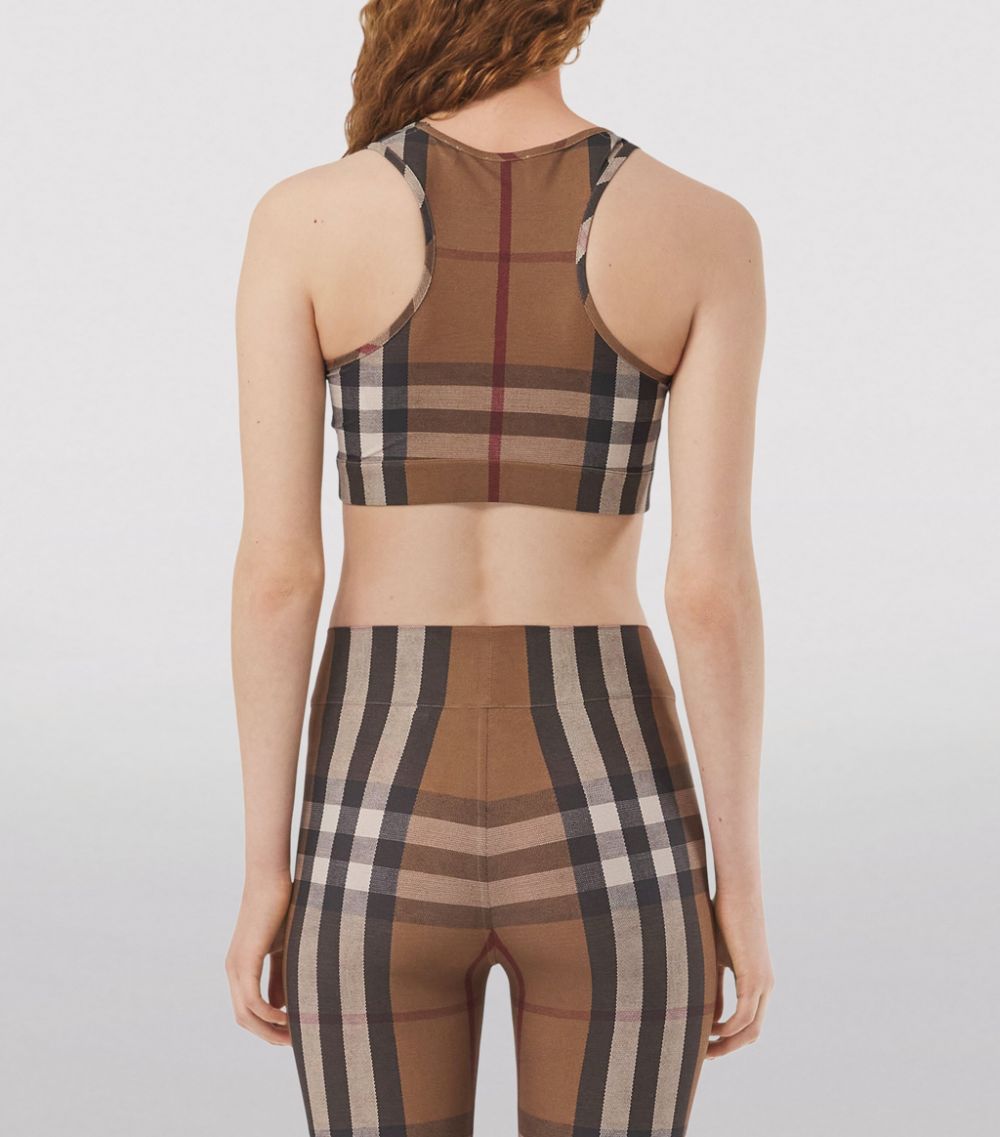 Burberry Burberry Check Crop Top