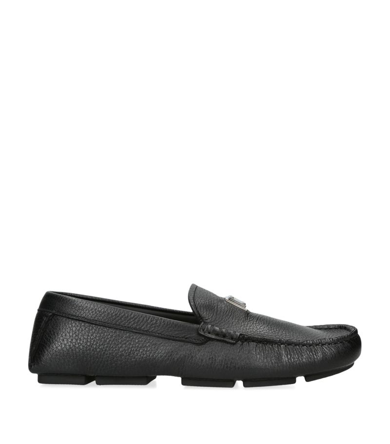 Dolce & Gabbana Dolce & Gabbana Leather Driver Loafers