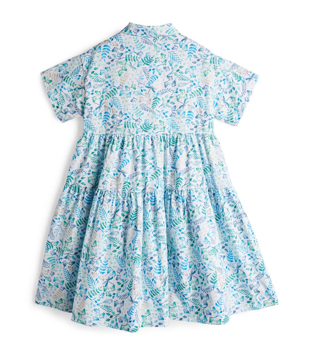 Il Gufo Il Gufo Cotton Floral Print Dress (3-10 Years)