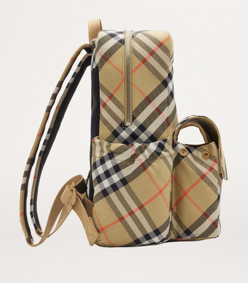 Burberry Burberry Kids Check Backpack