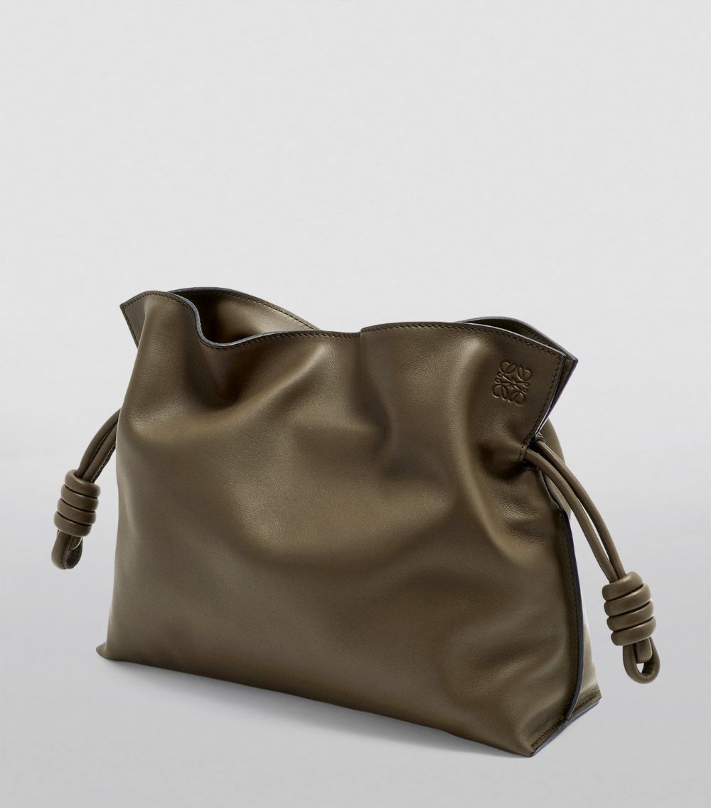 Loewe LOEWE Leather Flamenco Clutch Bag