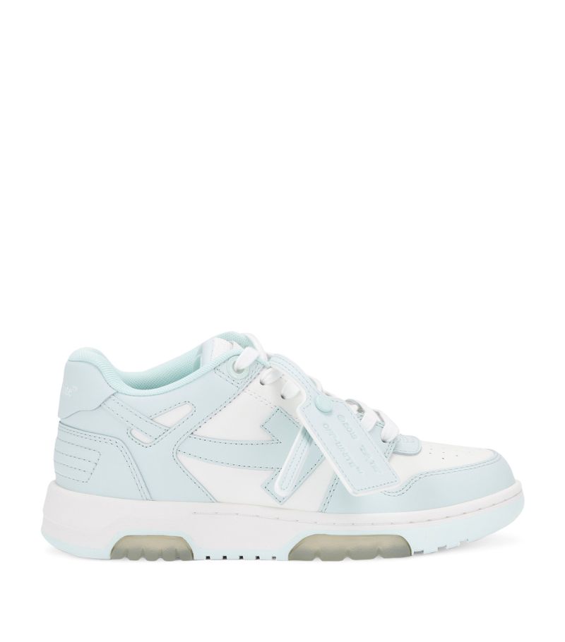 OFF-WHITE Off-White Leather Ooo Sneakers