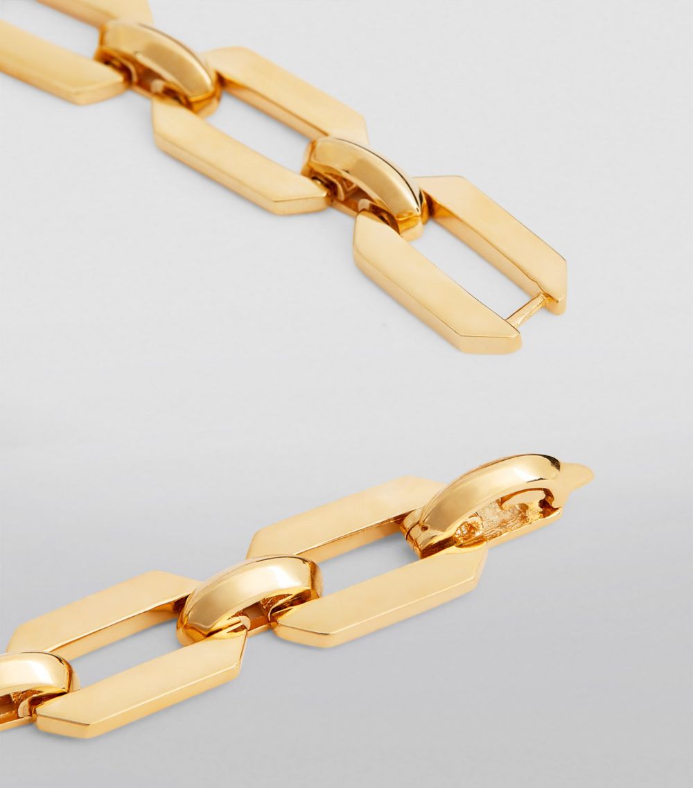 Shay Shay Yellow Gold Deco Chain Bracelet