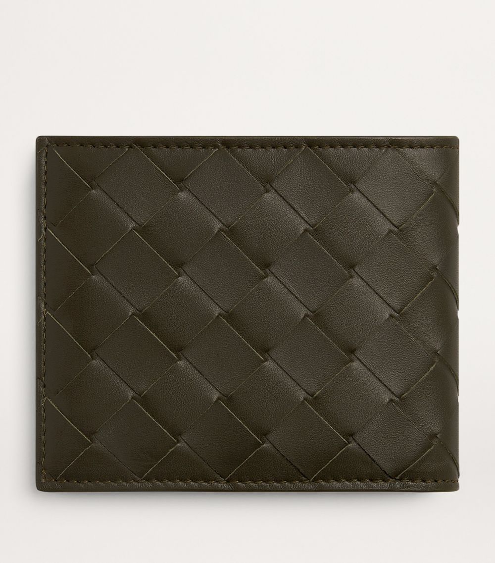 Bottega Veneta Bottega Veneta Leather Intrecciato Bifold Wallet