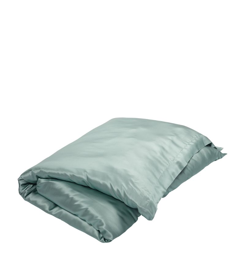 Gingerlily Gingerlily Silk Teal Double Duvet Cover (200Cm X 200Cm)