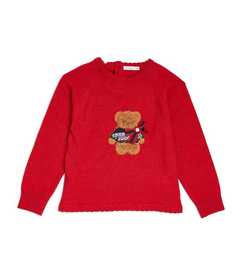 Patachou Patachou Teddy Bear Sweater (3-12 Years)
