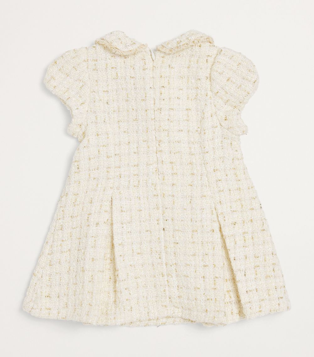 Patachou Patachou Tweed Short-Sleeve Dress (6-18 Months)