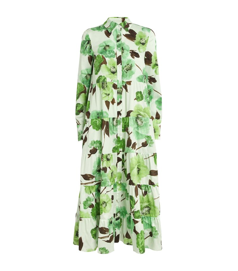 Erdem Erdem Cotton Floral Shirt Dress