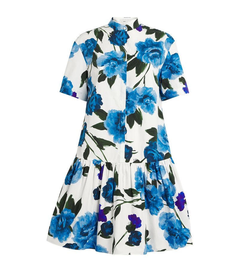 Erdem Erdem Cotton Floral Mini Dress