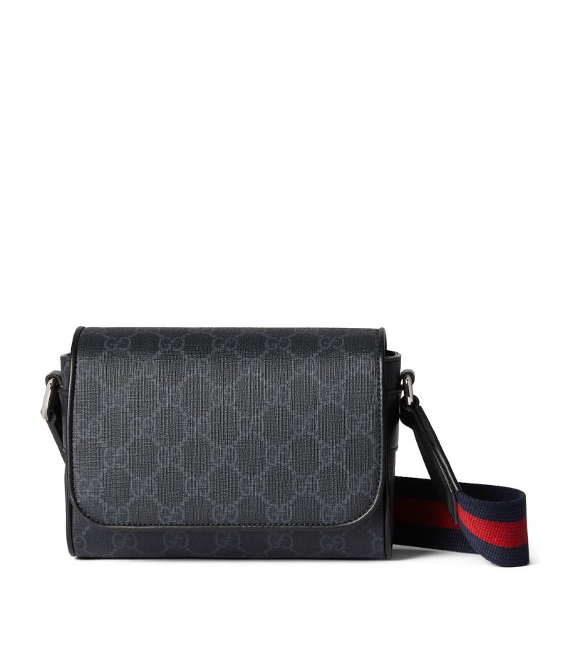 Gucci Gucci Super Mini Canvas Gg Supreme Cross-Body Bag