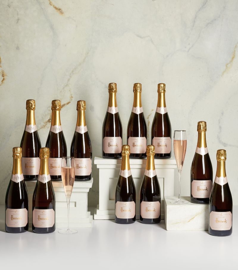 Harrods Harrods Rosé Champagne Non Vintage Case (12 Bottles) - Champagne, France