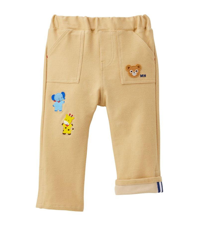 Miki House Miki House Pucci Bear And Friends Trousers (2-7 Years)