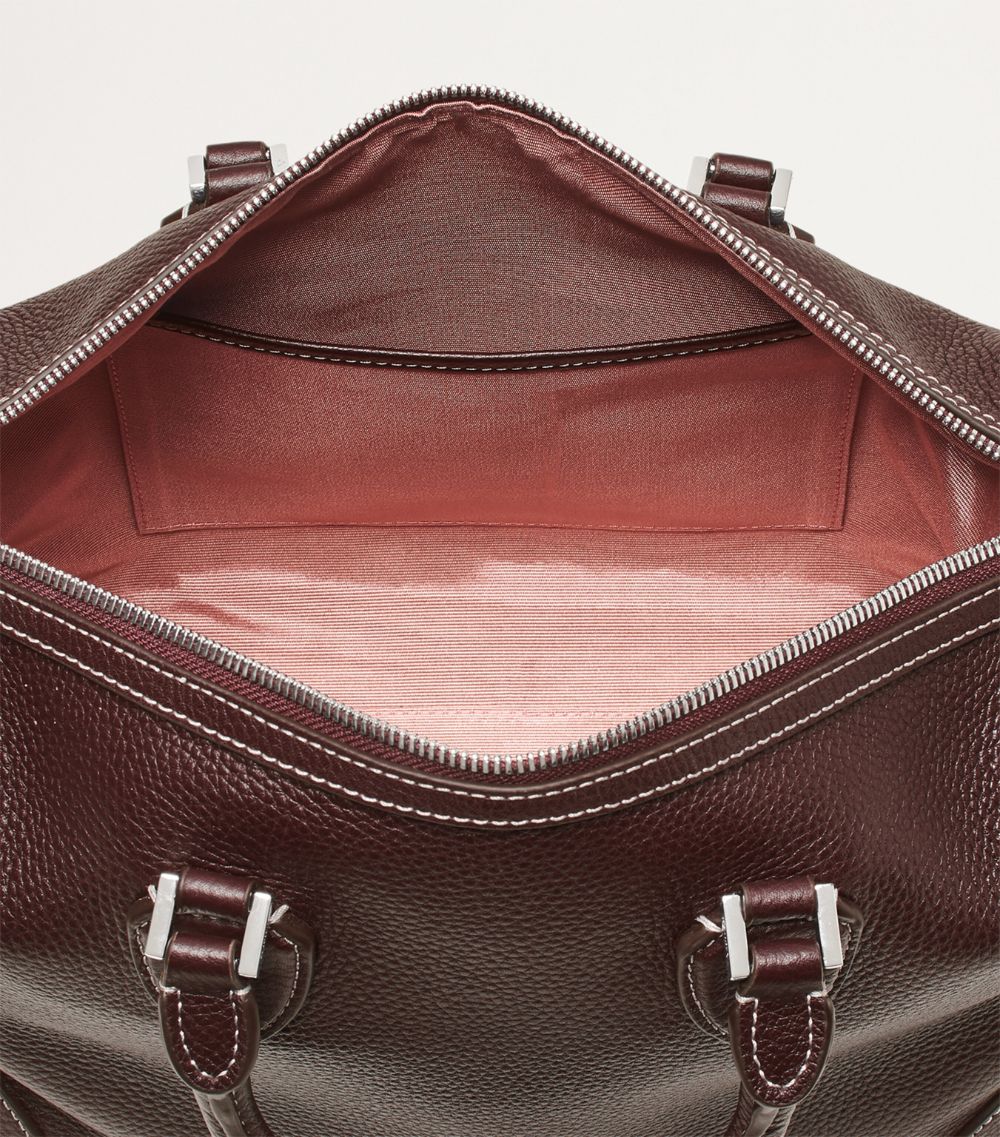  Aspinal Of London Leather Hudson Bowling Bag