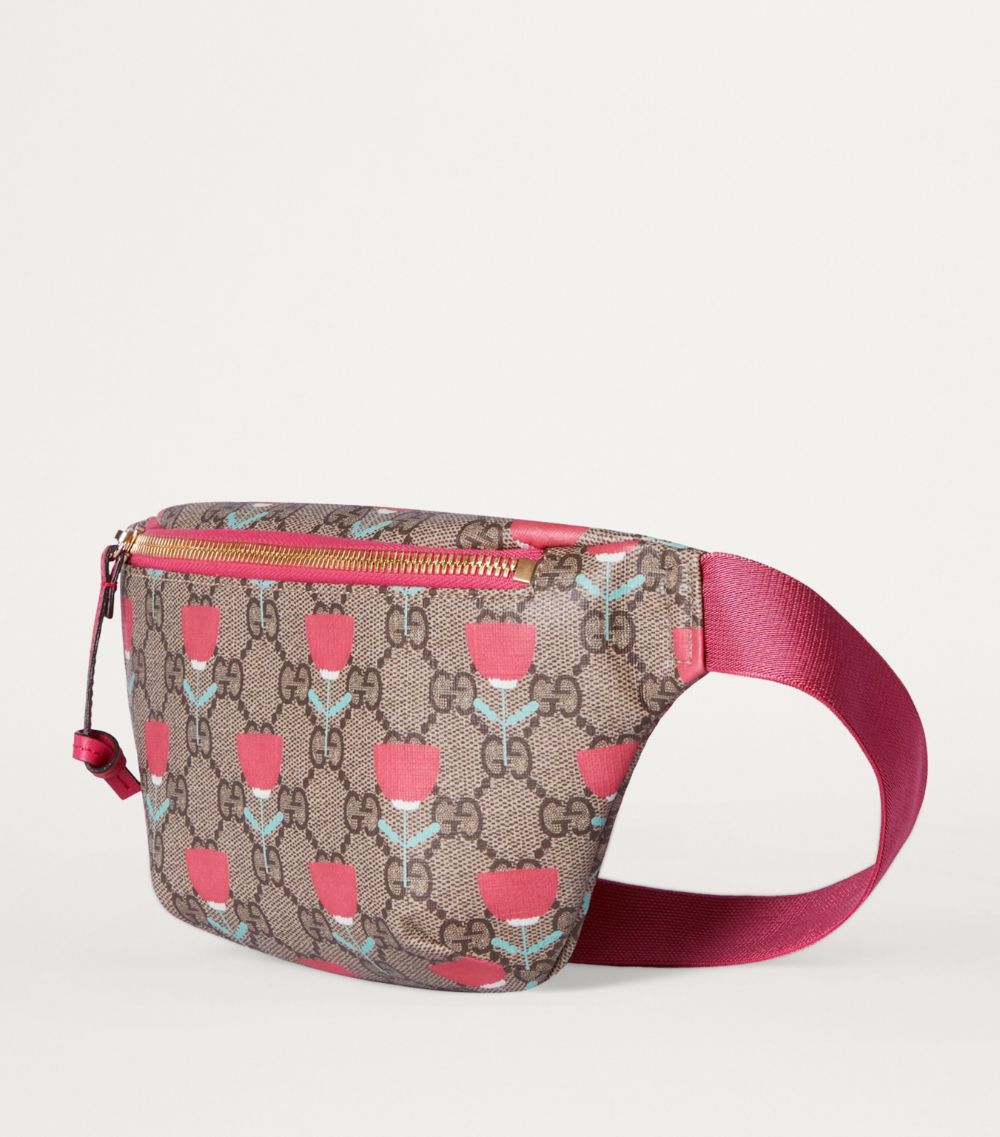 Gucci Gucci Kids Floral Double G Belt Bag