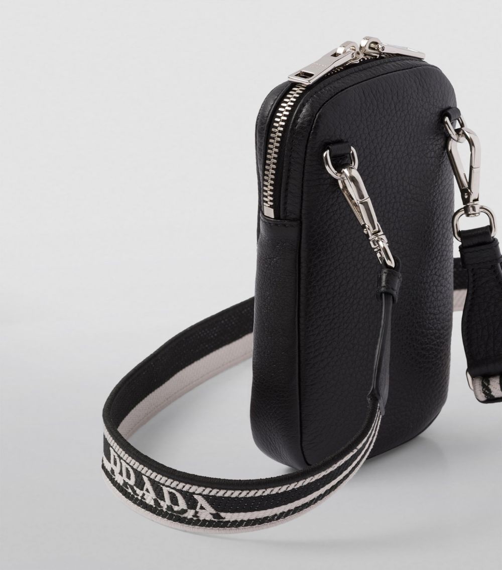 Prada Prada Leather Mini Cross-Body Bag