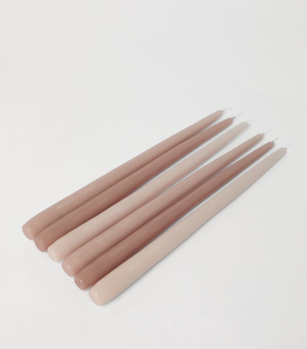 Brunello Cucinelli Brunello Cucinelli Set Of 6 Tapered Candles (39Cm)