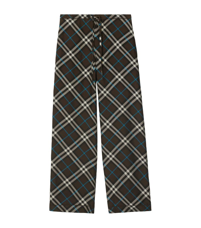 Burberry Burberry Silk Check Burberry Classics Pyjama Trousers