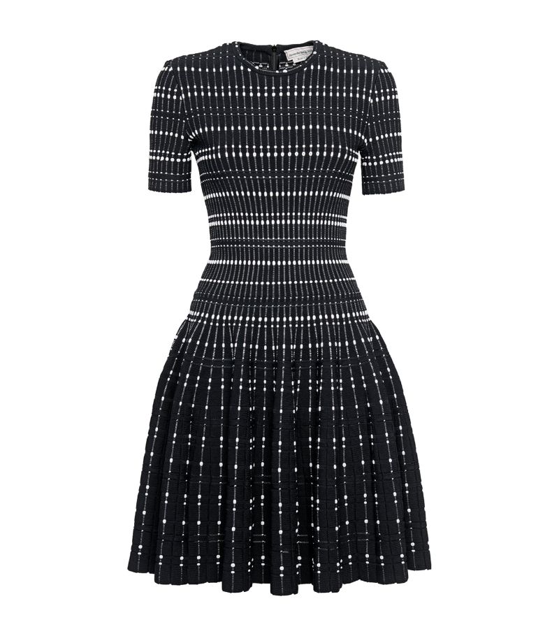 Alexander McQueen Alexander McQueen Pleated Mini Dress