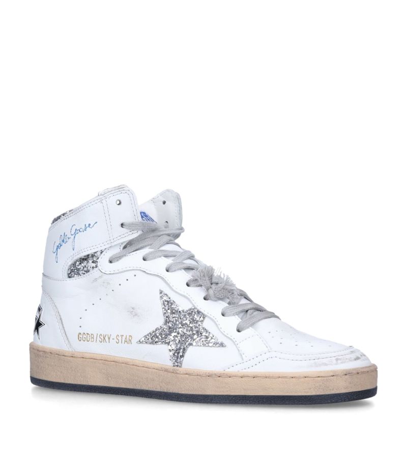 Golden Goose Golden Goose Leather Mid Star Sneakers