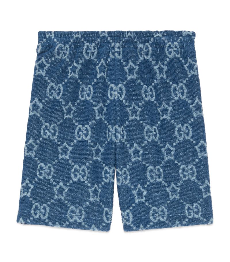 Gucci Gucci Kids Terry Cotton Gg Stars Shorts (3-36 Months)