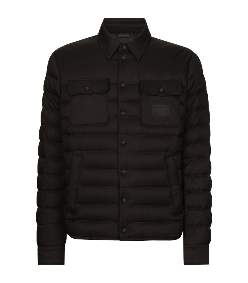 Dolce & Gabbana Dolce & Gabbana Satin Puffer Jacket