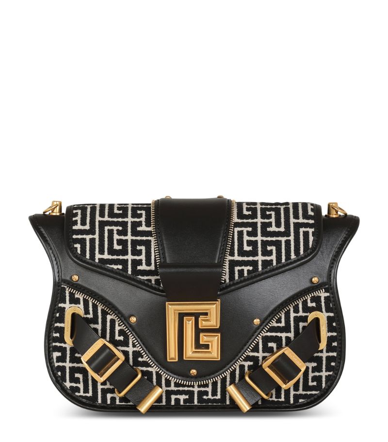 Balmain Balmain Monogram Blaze Shoulder Bag