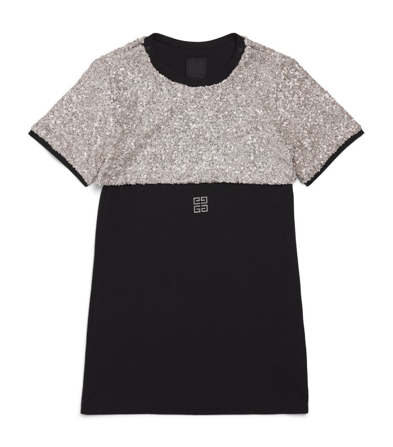 Givenchy Givenchy Kids Sequinned T-Shirt Dress (4-12 Years)