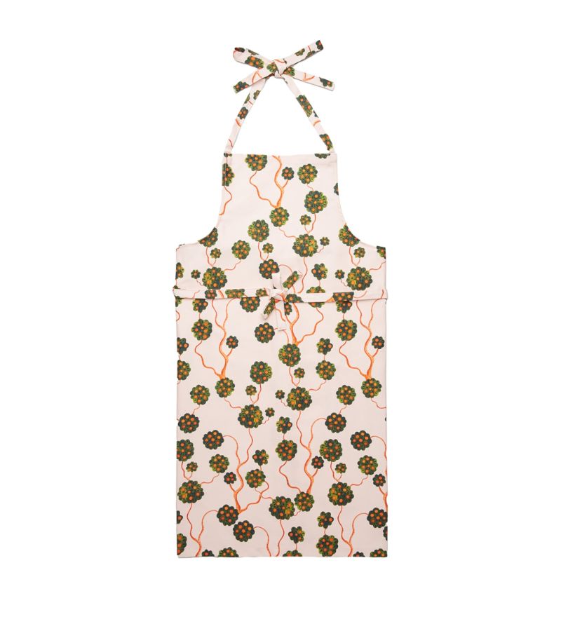 La Doublej La DoubleJ Cotton Orange Grove Apron